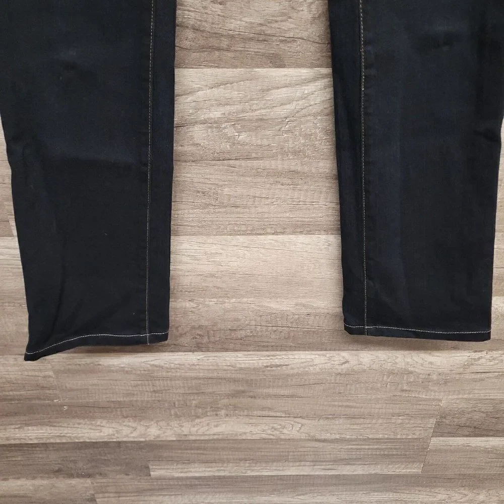 J Brand‎ Cigarette Mid Rise 814 Jeans Black Wsh Womens Size 29 Denim Straight